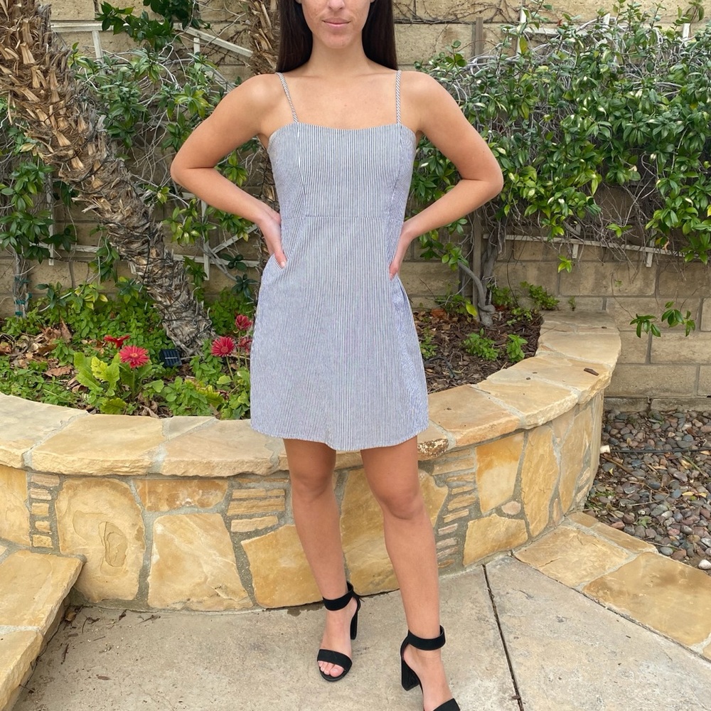 Stripped brandy Melville dress